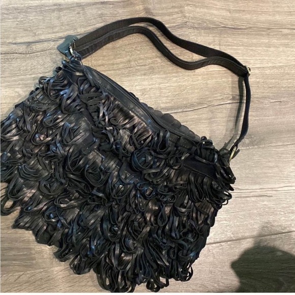 Leather Boho/Hobo bag. - Picture 3 of 3